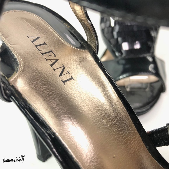 Alfani Eisha Patent Leather Sequin Heels - Picture 7 of 8